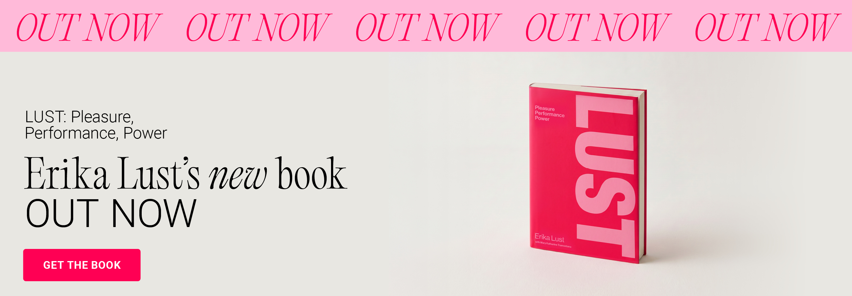 Memoir | US Launch Banner - Lust by Erika